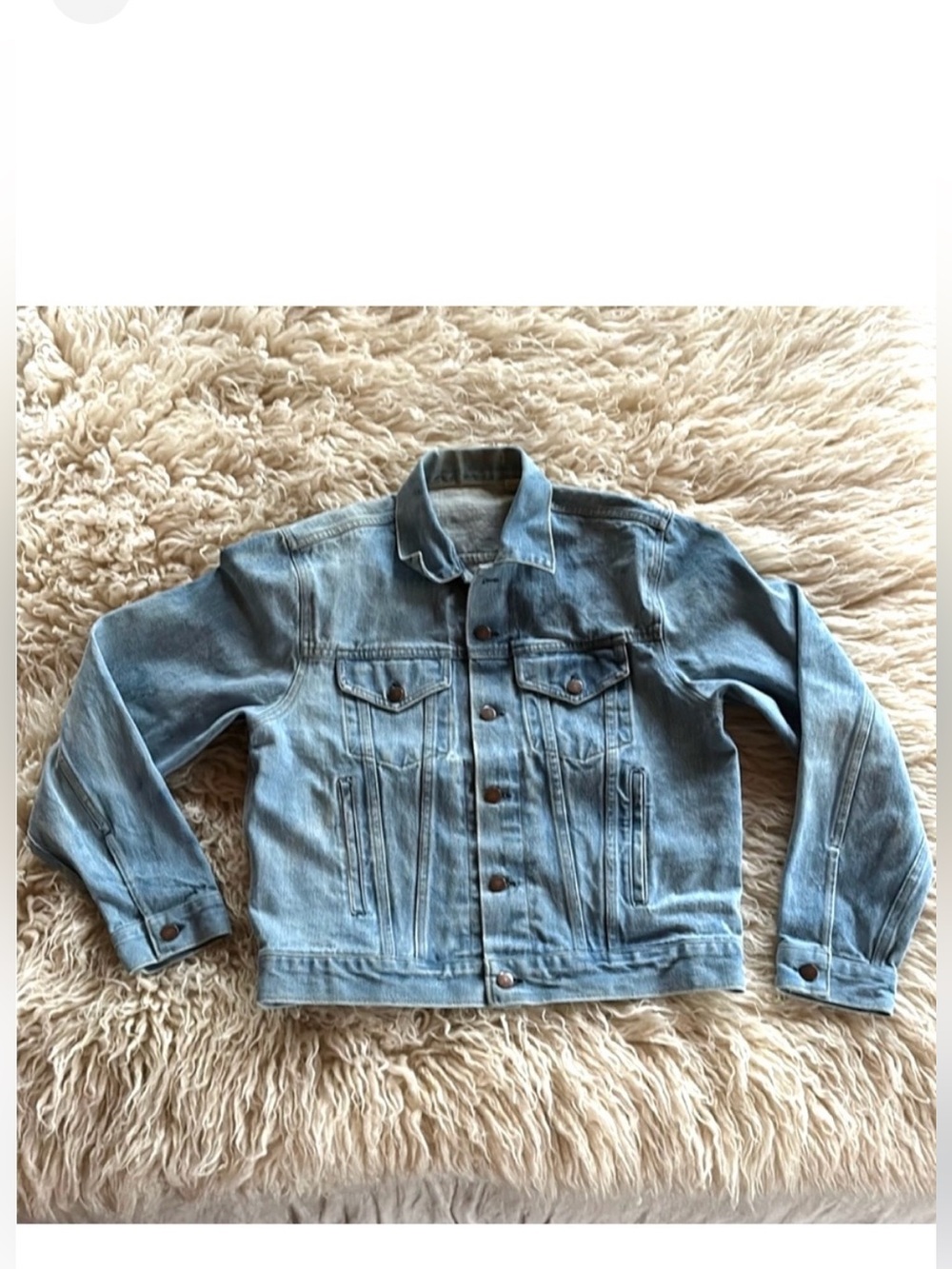 Vintage Distressed Denim Jacket